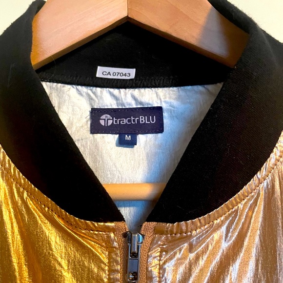 Lightweight windbreaker jacket in gold size M - Picture 7 of 7